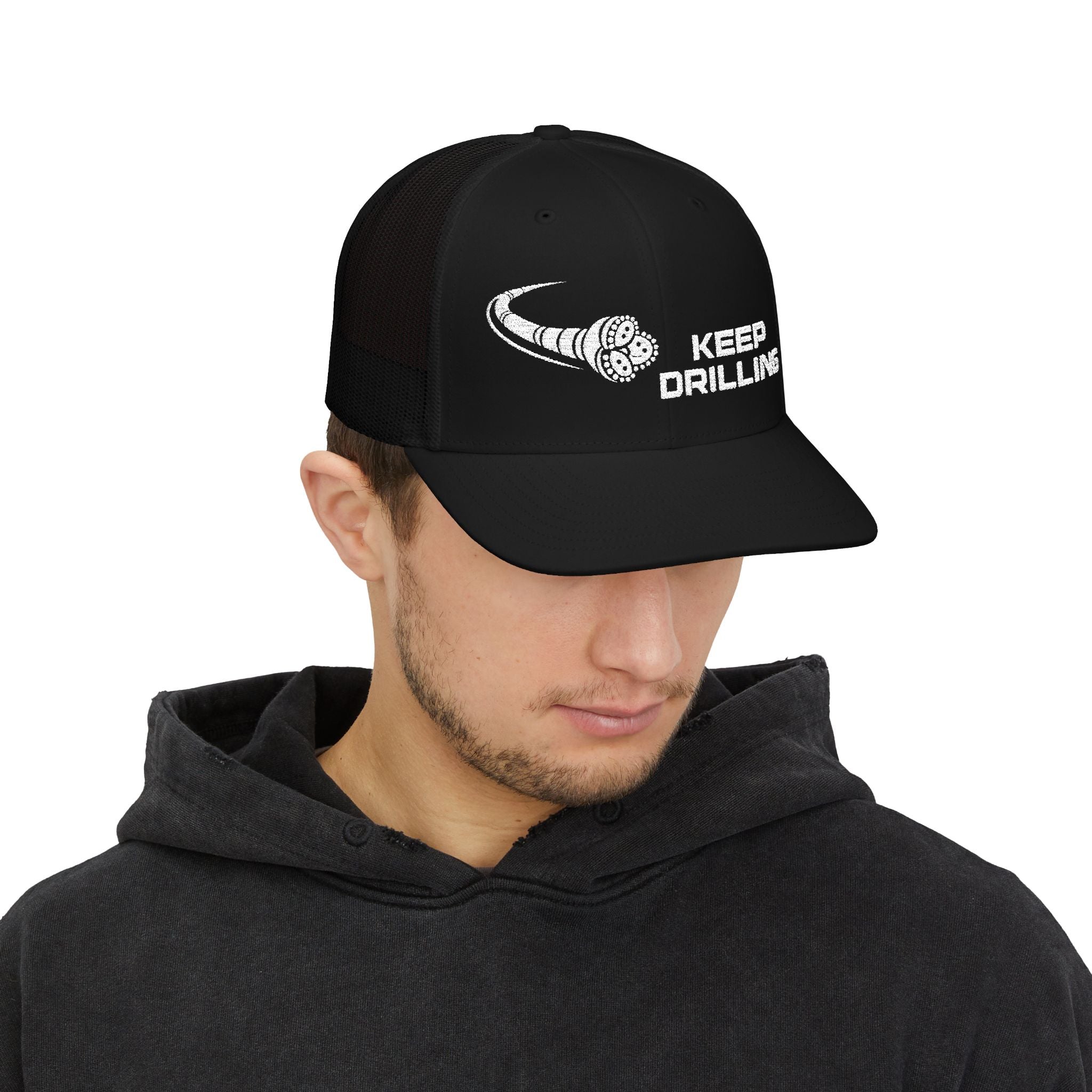 OILNIX Keep Drilling Snapback Trucker Hat