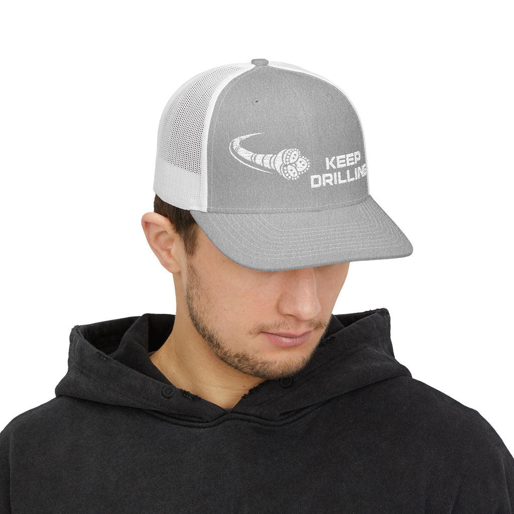 OILNIX Keep Drilling Snapback Trucker Hat