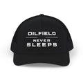 OILNIX Oilfield Never Sleeps Snapback Trucker Hat