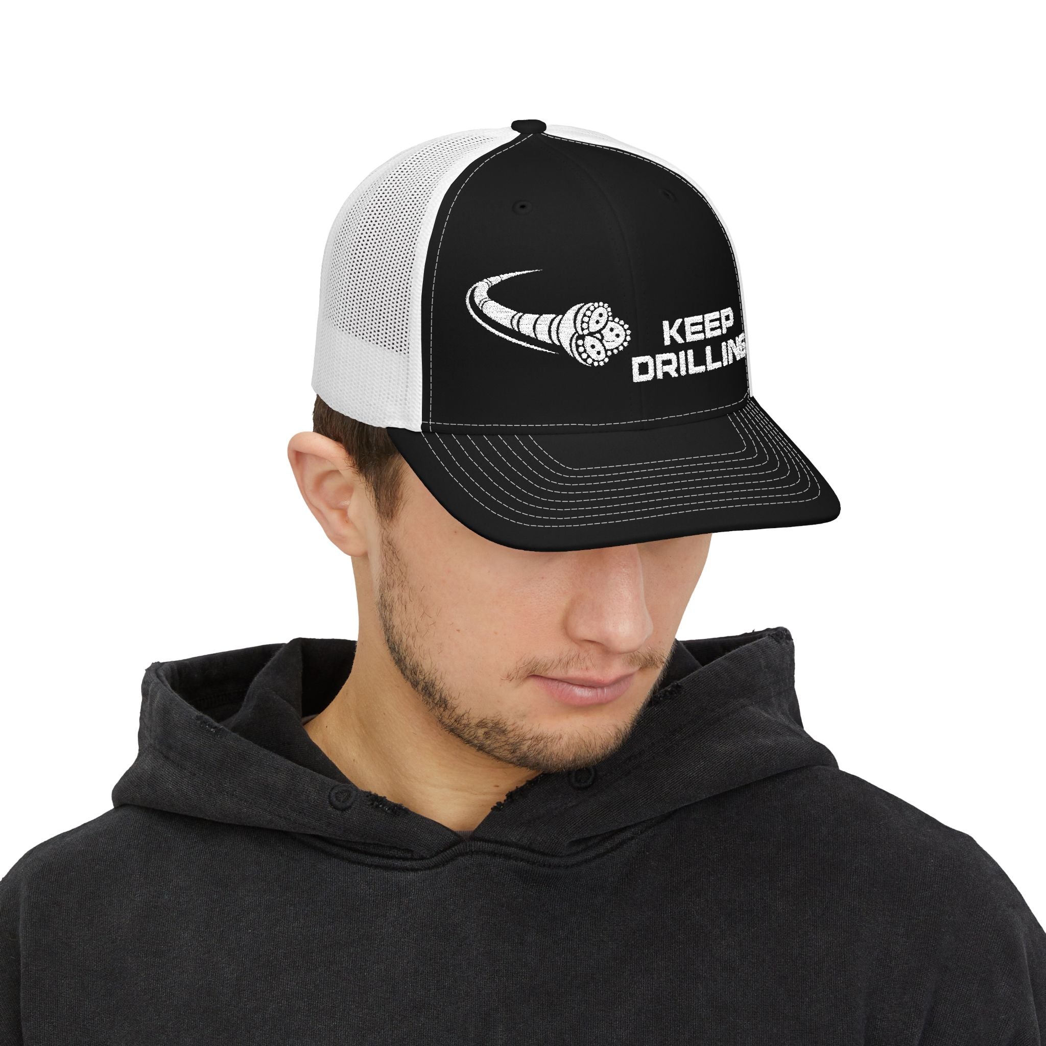 OILNIX Keep Drilling Snapback Trucker Hat