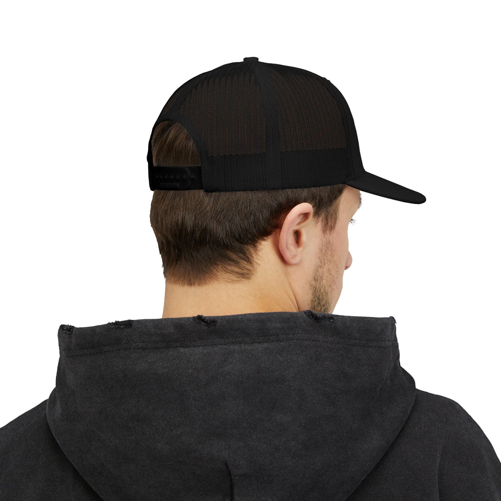 OILNIX Oilfield Never Sleeps Snapback Trucker Hat