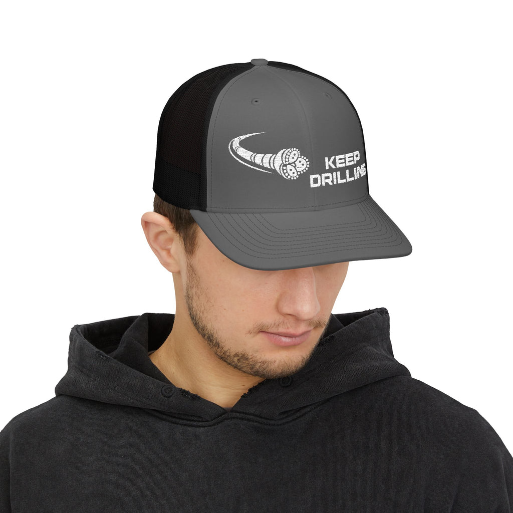 OILNIX Keep Drilling Snapback Trucker Hat
