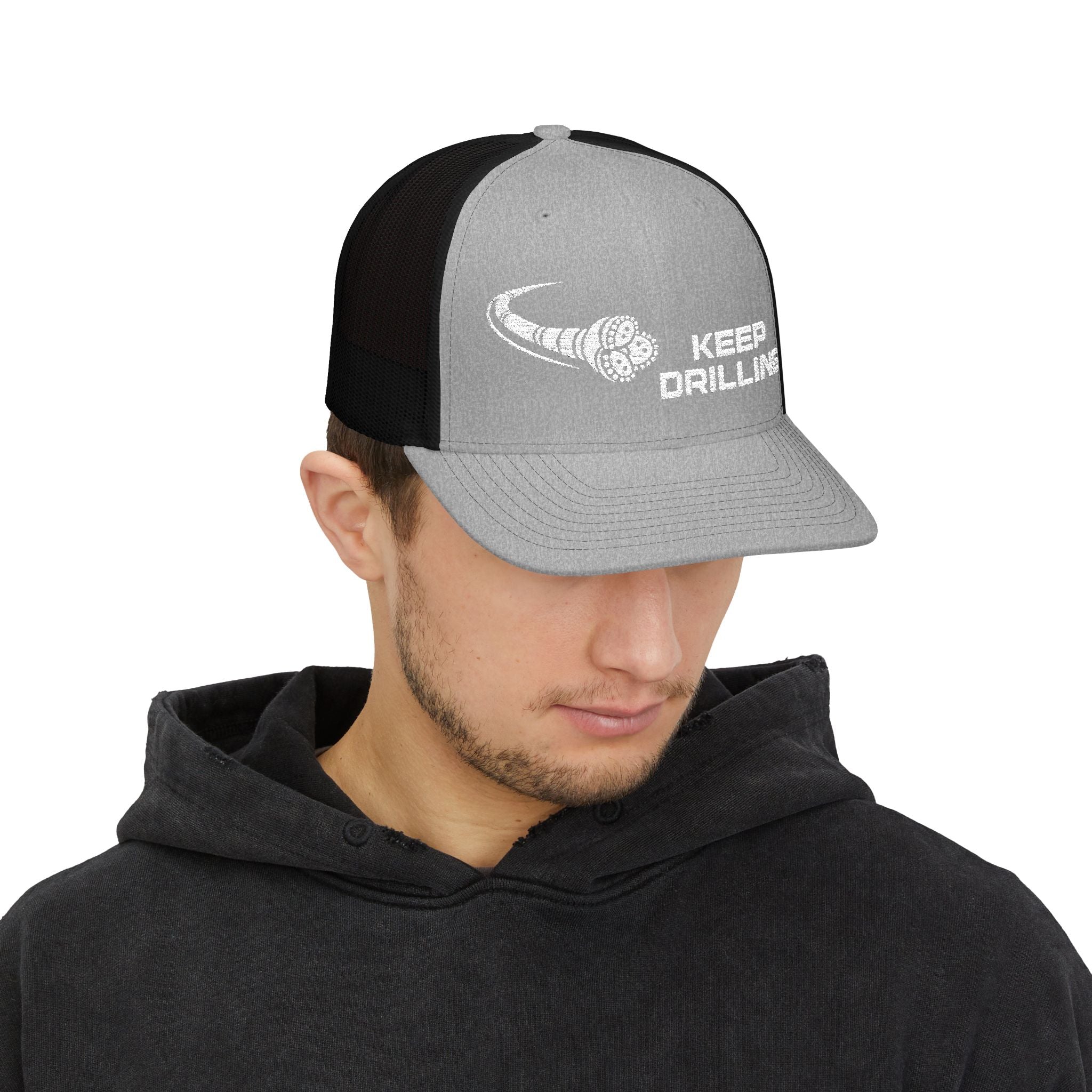 OILNIX Keep Drilling Snapback Trucker Hat